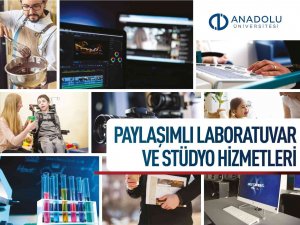 Anadolu Üniversitesinin Laboratuvar Ve Stüdyoları Araştırmacılar Ve Sanayinin Hizmetinde