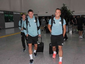 Slavia Prag Kafilesi Sivas’a Geldi