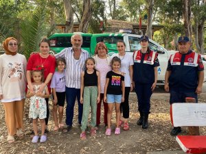 Jandarmadan Kuş Cenneti’nde Çevre Temizliği