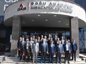 Nahçivan Heyeti Erzurum’daki Firmalarla Bir Araya Geldi