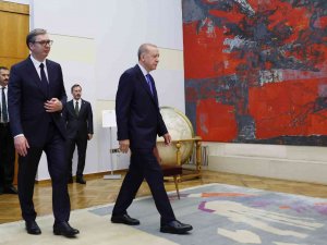 Erdoğan, Sırp Mevkidaşı Vuçiç İle Görüştü