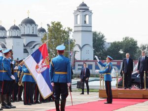 Cumhurbaşkanı Erdoğan, Sırbistan’da Resmi Törenle Karşılandı