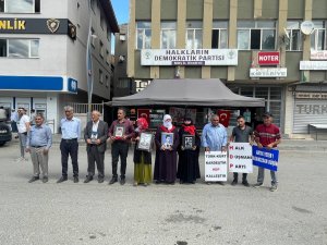 Muş’ta Evlat Nöbeti Tutan Ailelerin Sayısı 38’e Yükseldi