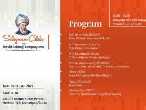 Süleyman Çelebi, Sempozyum İle Anılacak
