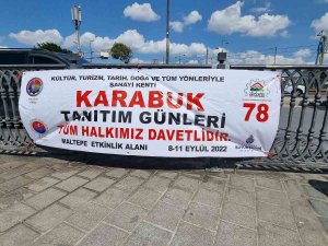 Karabük Tanıtım Günleri’ne Davet İçin Altınlı Ve Safranlı Lokum Dağıtıldı