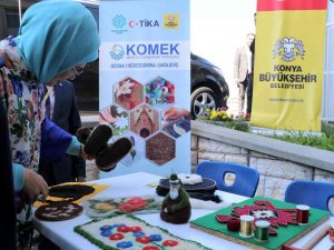 Emine Erdoğan, Saraybosna Komek Sergisini Ziyaret Etti