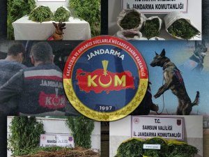 Jandarmadan 4 İlde Uyuşturucu Operasyonları