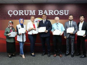Çorum Barosu’na Kayıtlı Avukatlar Diksiyon Eğitimi Aldı