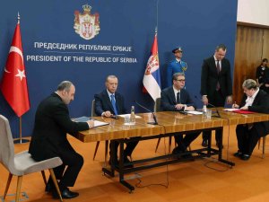 Türkiye Ve Sırbistan Arasında 7 Anlaşma İmzalandı