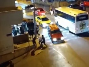 Kavga Kanlı Bitti, O Anlar Anbean Kameraya Yansıdı