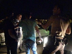 Huzur Güven Uygulamasında Alkollü Sürücü İle Polis Sabır Sınavı Verdi