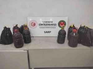 Sarp Sınır Kapısı’nda Kaçak Bal Operasyonu
