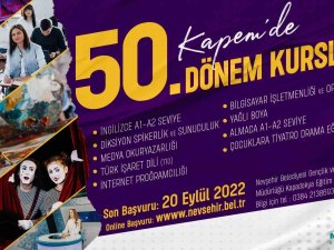 Kapem’de 50. Dönem Kurs Kayıtları Başladı