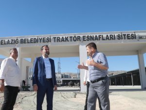 Traktör Esnafı Sitesinde Çalışmalar Tamamlanmak Üzere
