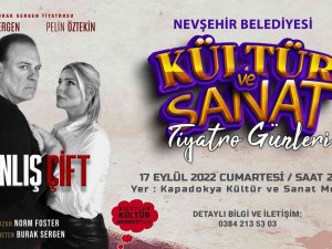 Nevşehir’de Tiyatro Günleri Başlıyor