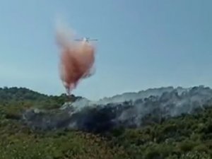 Demre’de Makilik Yangını Korkuttu