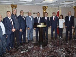 İ̇lksan Yönetim Kurulundan Gümüşhane Valisi Taşbilek’e Ziyaret