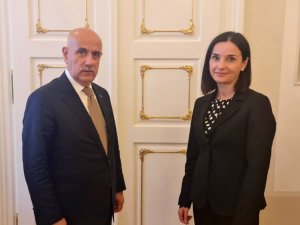 Bakan Kirişci, Hırvat Mevkidaşı Vuckovic İle Bir Araya Geldi