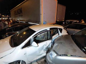 Samsun’da Feci Kaza: 23 Araç Birbirine Girdi, 18 Kişi Yaralandı