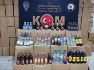 Tekirdağ Emniyetinden Kaçak İçkiye Geçit Yok