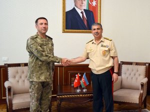 Karabağ’daki Türk-rus Ortak Gözlem Merkezi’nde Görev Değişimi