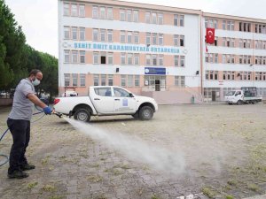 Fatsa’da Belediye Ekipleri Okulları Yeni Sezona Hazırladı