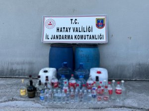 Hatay’da 380 Litre Sahte İçki Ele Geçirildi