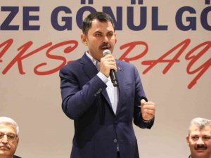 Bakan Kurum: “6’lı Masa Sürekli Milletimizi Tehdit Ediyor”