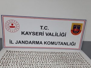 Jandarmadan Tarihi Eser Operasyonu; 550 Adet Sikke Ele Geçirildi