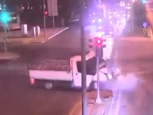 Gaziantep’teki Trafik Kazaları Kameralarda