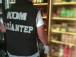Gaziantep’te Kaçak Alkol Operasyonu