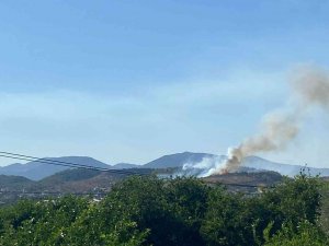Mersin’de Orman Yangınına Müdahale Ediliyor