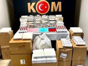 Karabük’te Makaron Ve Kaçak Tütün Operasyonu