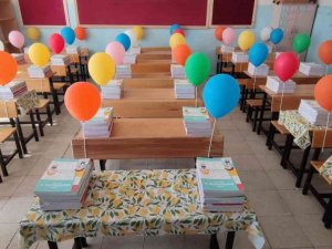Bingöl’de Balonlarla Süslenen Sınıflar Eğitim Ve Öğretime Hazır