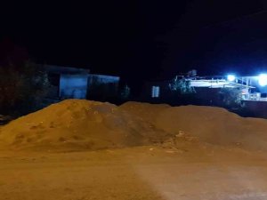 Samandağ Sahilinde Kum Çalınıyor