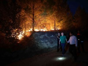 Denizli Büyükşehir Yangını Söndürmek İçin Seferber Oldu