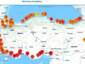 Samsun’da Deniz Suyu Sıcaklığı 26 Derece