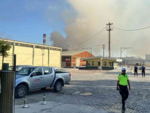 Konya’da Şeker Fabrikasındaki Yangın Söndürüldü