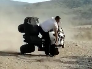Babasının Atv Kazasını Görüntüledi