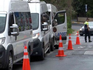 Sarıyer’de Jandarmadan Okul Servisi Denetimi