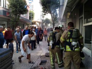 Bandırma’da İş Yerinde Çıkan Yangın Paniğe Sebep Oldu