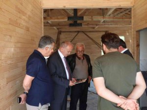 Başkan Özlü’den Konaklara Yakın Markaj