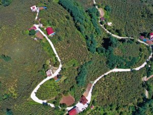 Altınordu’da Beton Yol Çalışmaları Sürüyor