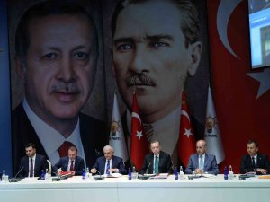 Ak Parti Mkyk’sı, Cumhurbaşkanı Ve Ak Parti Genel Başkanı Recep Tayyip Erdoğan Başkanlığında Parti Genel Merkezinde Toplandı.