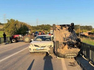 Çan’da Trafik Kazası: 2 Yaralı