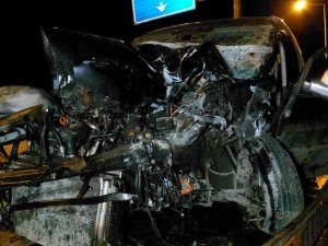 Samsun’da Trafik Kazası: 1 Yaralı