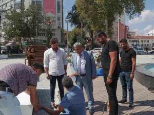 Vazo Meydan Çalışmaları Sürüyor