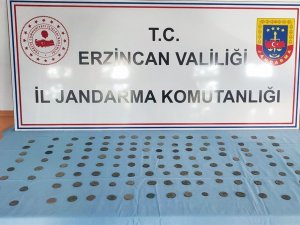 Erzincan’da 129 Adet Sikke Ele Geçirildi