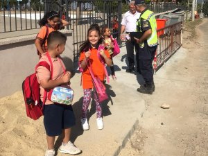 Sarıgöl’de Jandarmadan Okul Servislerine Denetim