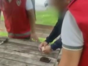 Yakalanacağını Anladı, Uyuşturucuyu Ağzına Sakladı